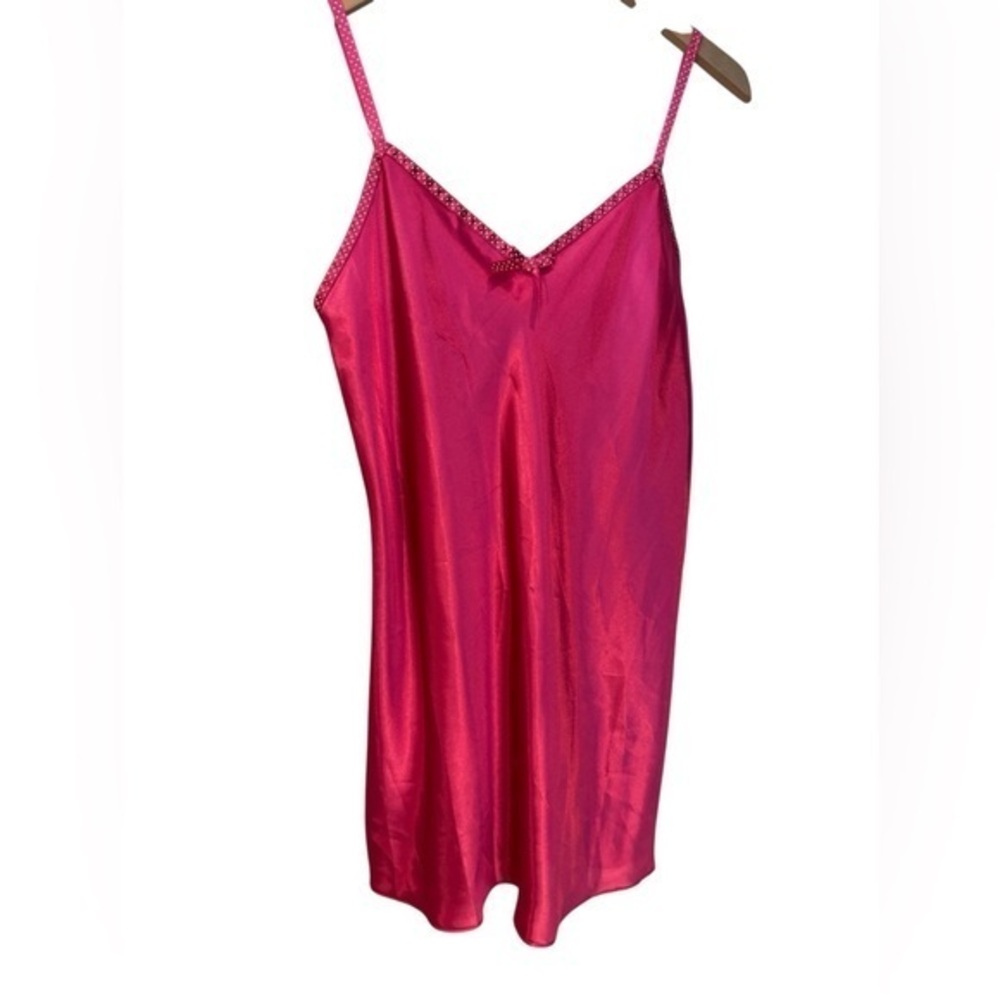 Morgan Taylor Pink Chemise Satin Sleepwear